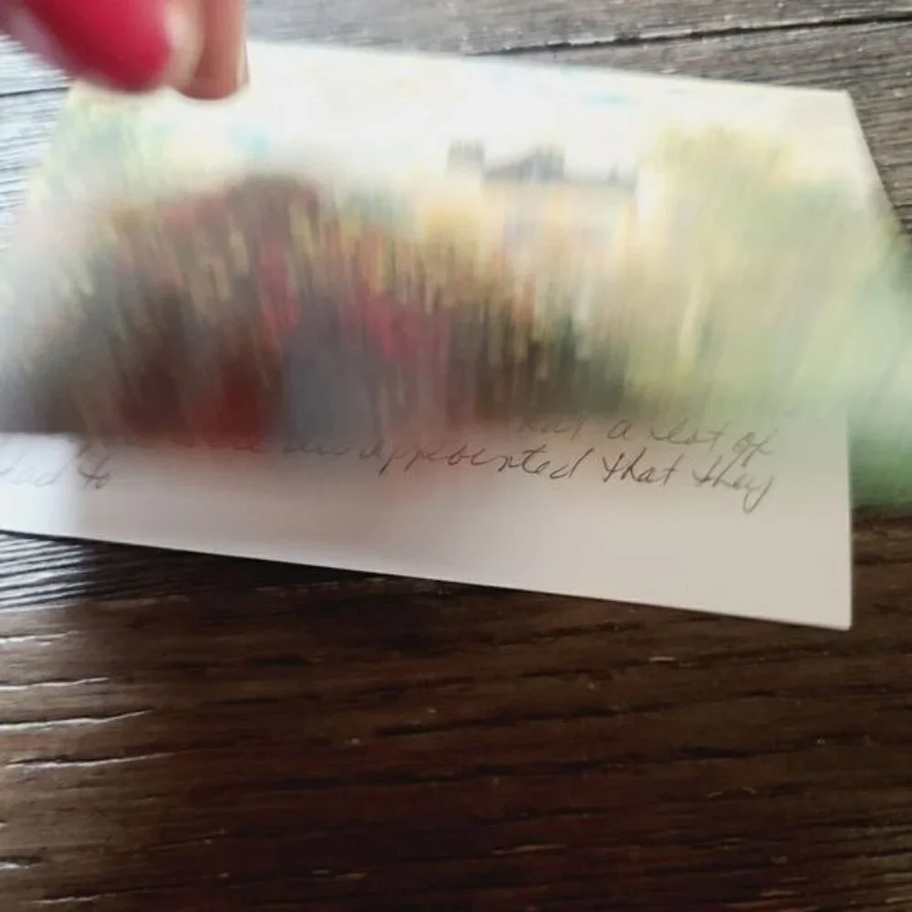 Vintage 2000 Monet Galison NY Notecards Keep It Box Argenteuil